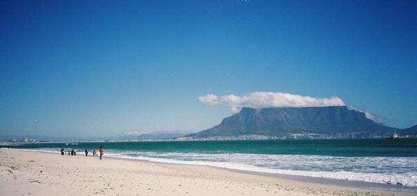  The beach after the Sealand Express was pulled free.